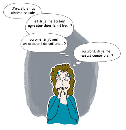 Rencontre une fille avec la dépression et l’anxiété