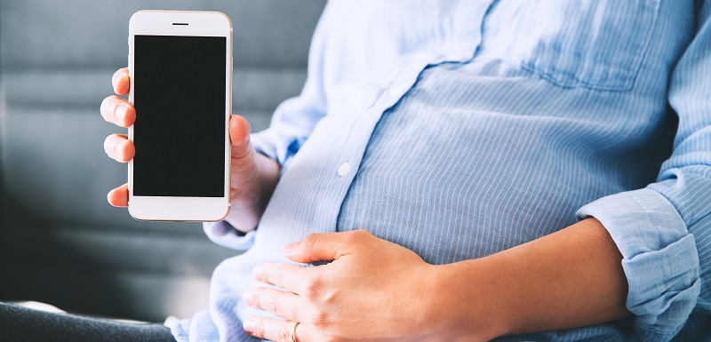 Utilisation du téléphone portable pendant la grossesse