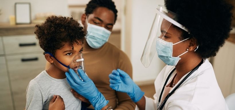 Asthme : facteur d’hospitalisation chez les enfants atteints de Covid-19 ?