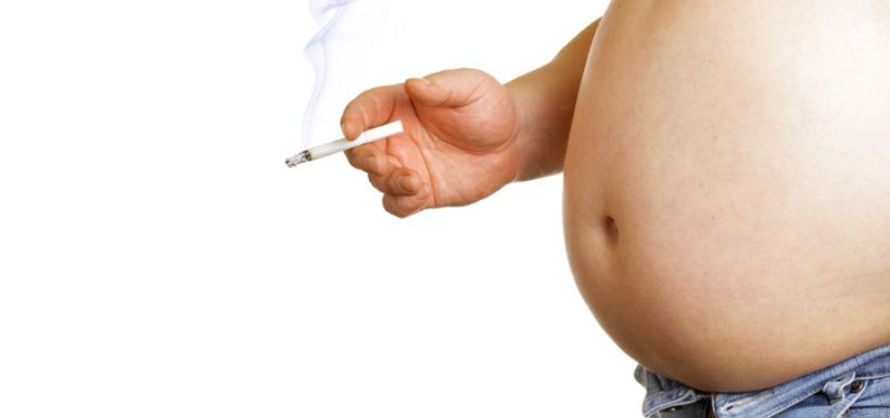 Smoking promotes excess belly fat