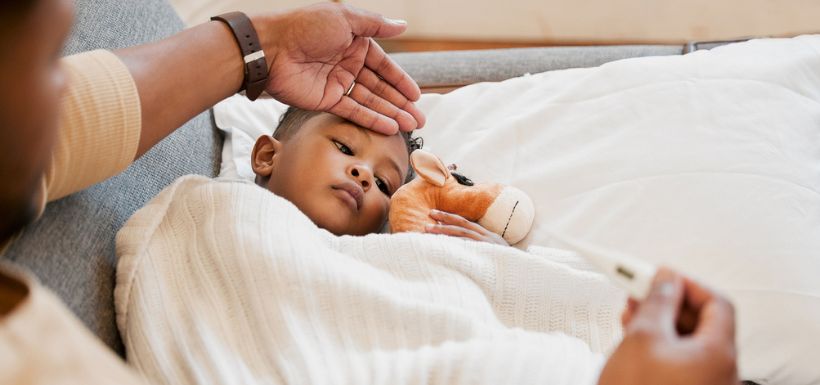enfant malade