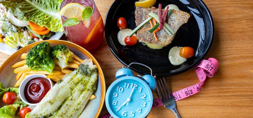 jeune intermittent repas