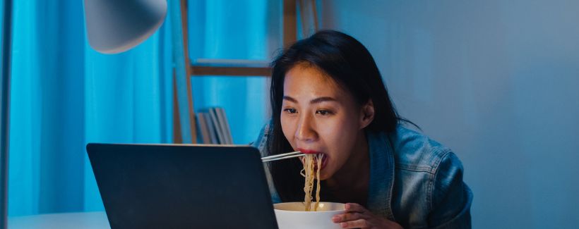 header article alimentation et stress