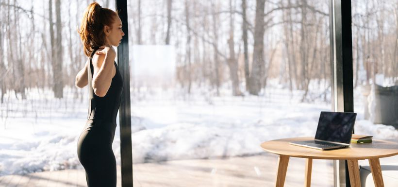 header article comment rester actif en hiver