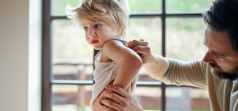 L'eczéma chez les enfants